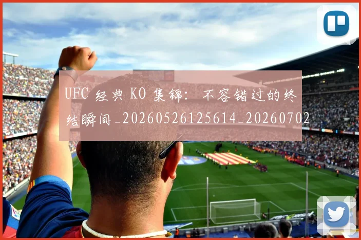 UFC 经典 KO 集锦:不容错过的终结瞬间_20260526125614_20260702171459